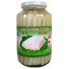 GREEN Lotus Rootlets in Brine  680g